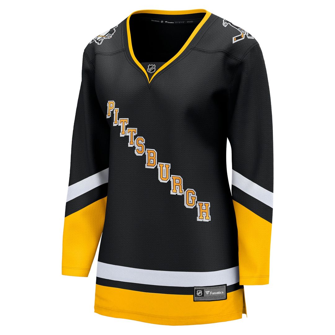 Pittsburgh Penguins Fanatics Women's Alternate Breakaway Jersey - Black