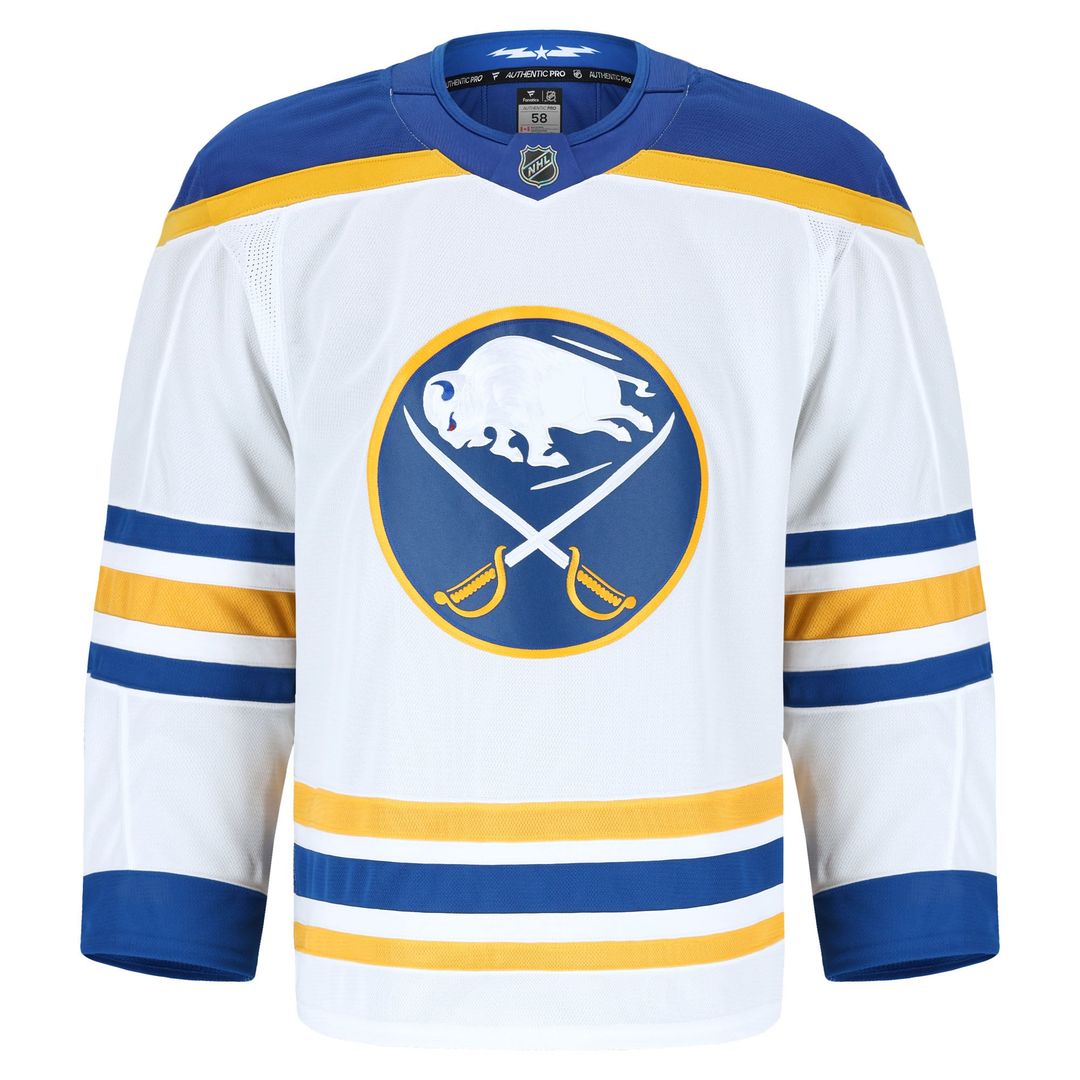 Buffalo Sabres Fanatics Away Authentic Pro Jersey - White