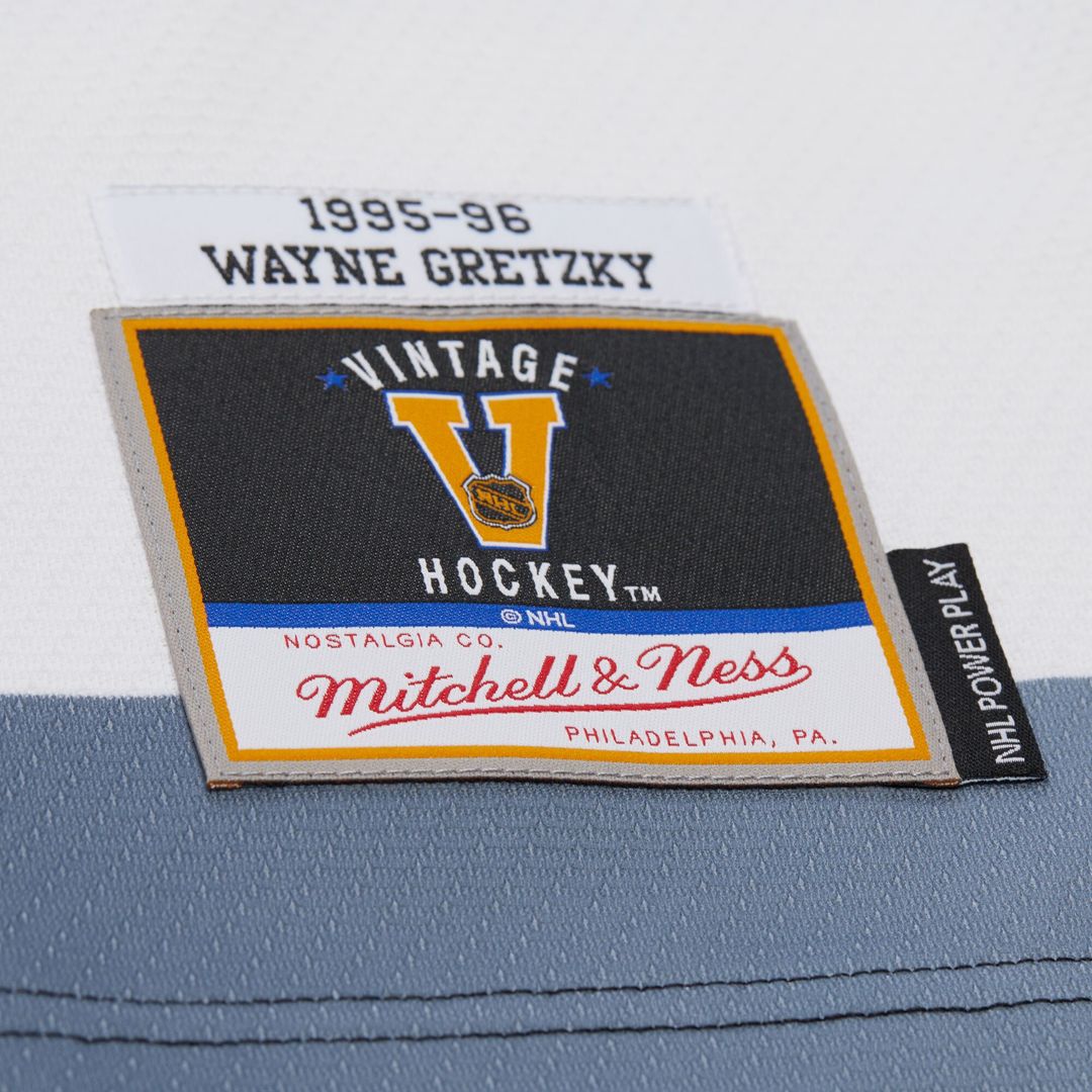 Wayne Gretzky Los Angeles Kings Mitchell & Ness 1995-96 Power Play Jersey - White