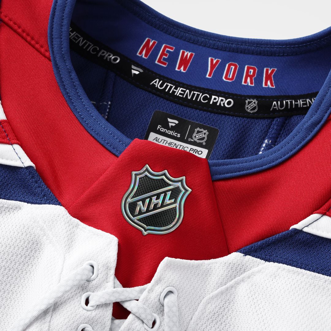 New York Rangers Fanatics Away Authentic Pro Jersey - White