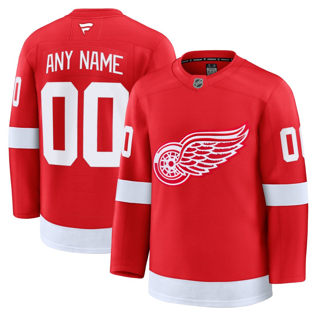 Detroit Red Wings Fanatics Away Premium Custom Jersey - White