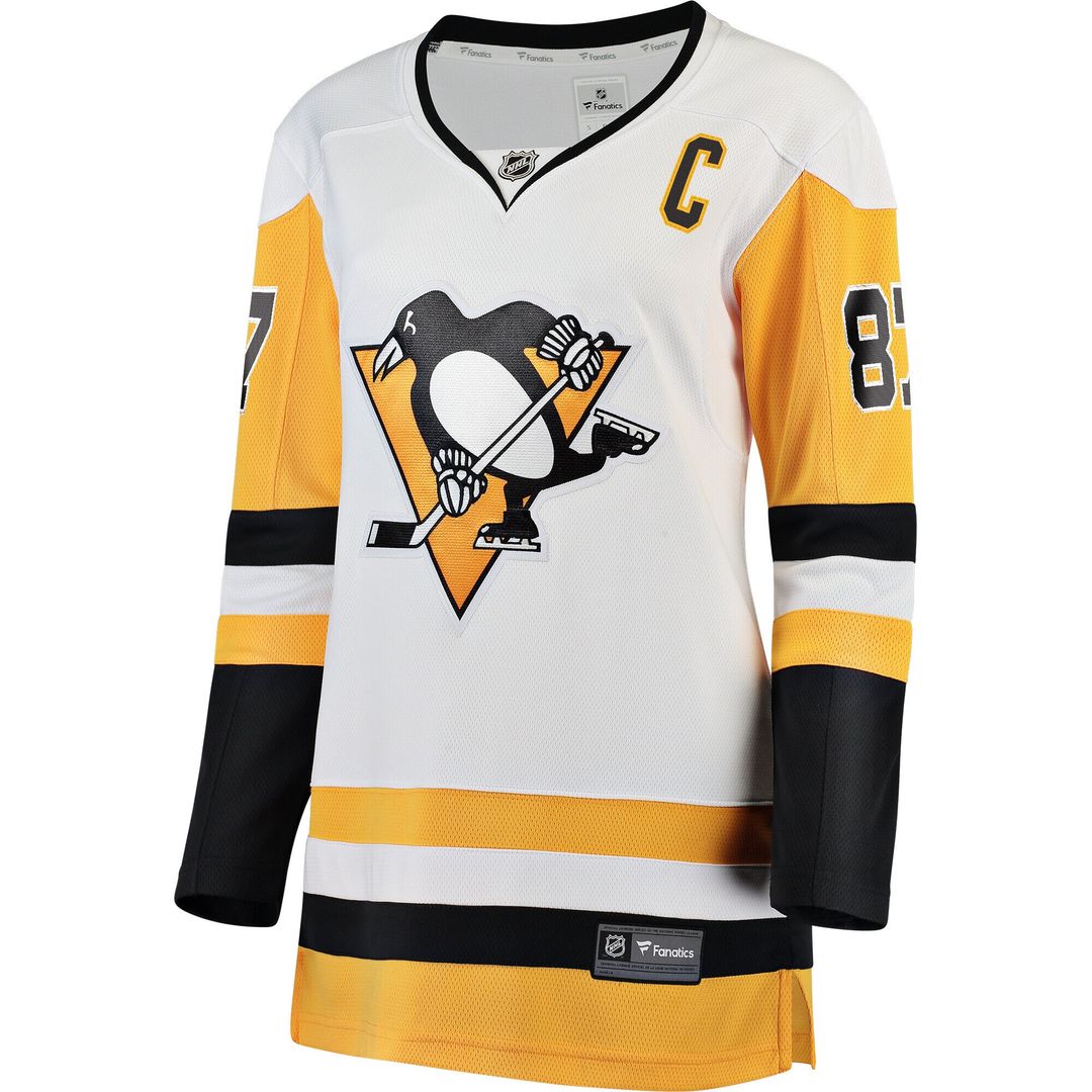 Sidney Crosby Pittsburgh Penguins Fanatics Women's Breakaway Jersey - White