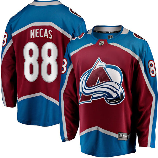 Martin Necas Colorado Avalanche Fanatics Breakaway Player Jersey - Burgundy