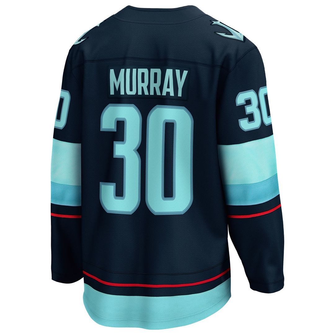 Matt Murray Seattle Kraken Fanatics Home Breakaway Jersey - Deep Sea Blue
