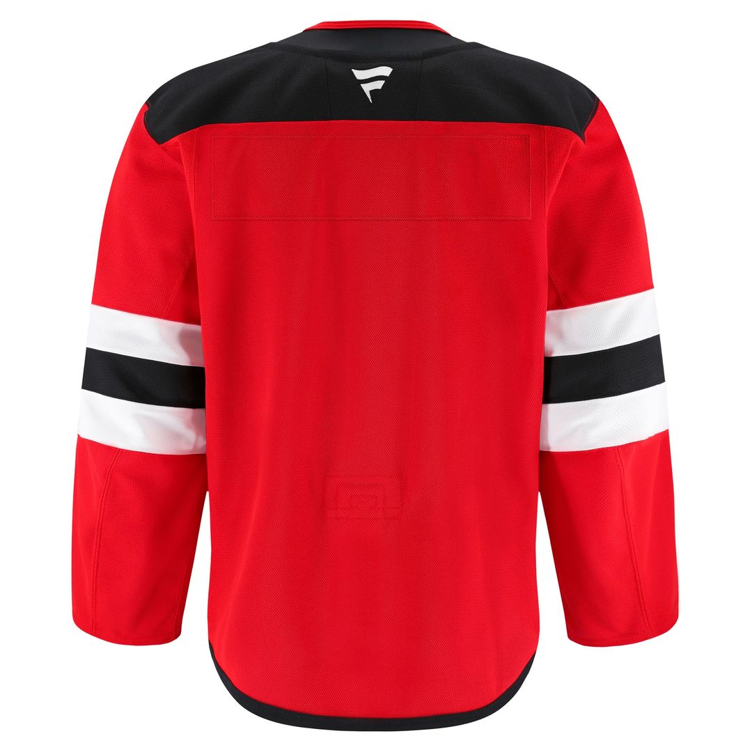 New Jersey Devils Fanatics Home Authentic Pro Jersey - Red