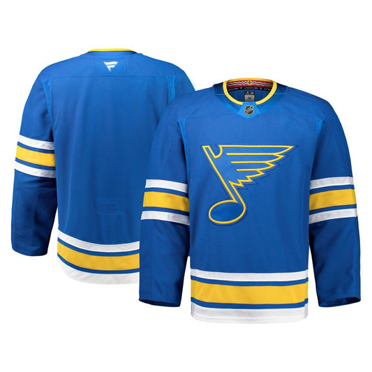 St. Louis Blues Fanatics Home Authentic Pro Jersey - Blue