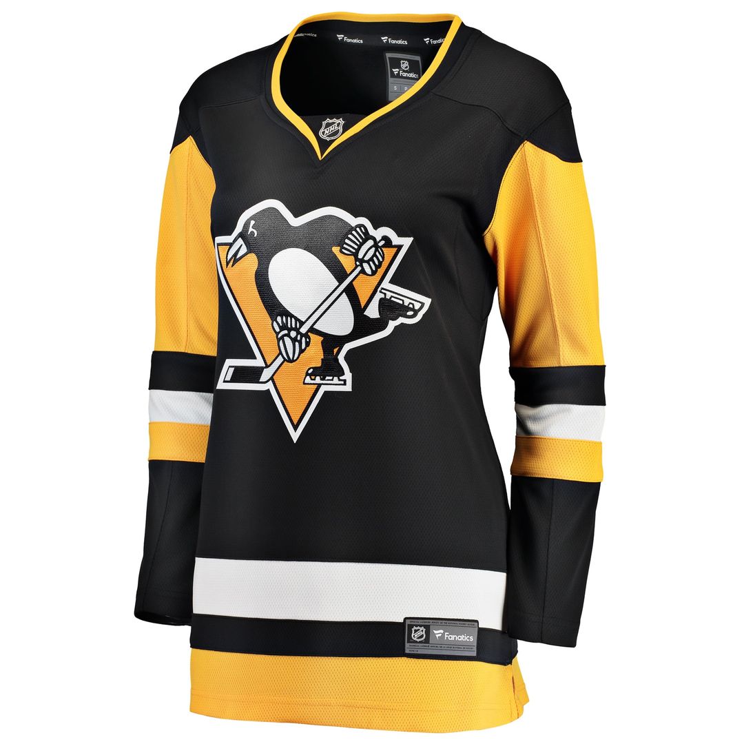 Pittsburgh Penguins Fanatics Women's Home Breakaway Jersey - Black