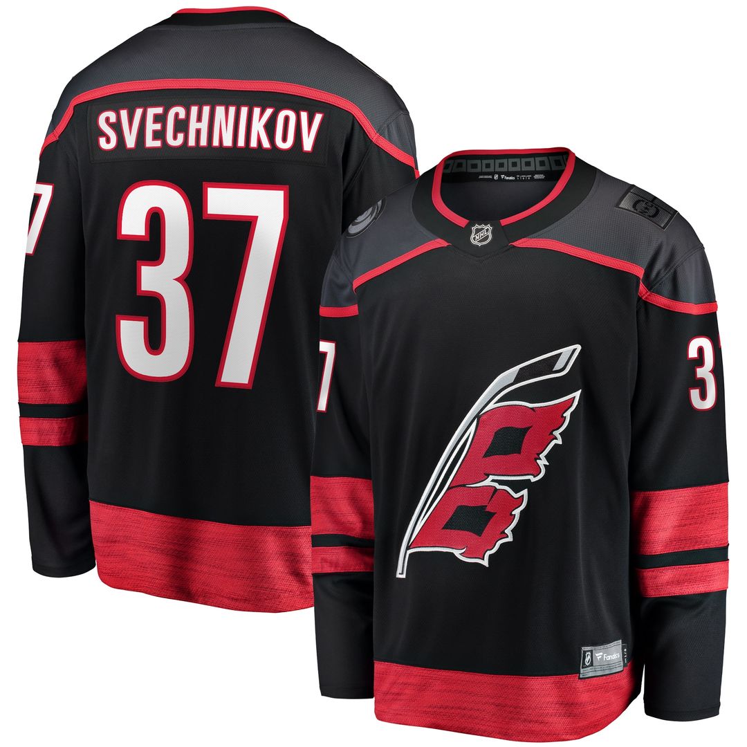 Andrei Svechnikov Carolina Hurricanes Fanatics Alternate Breakaway Player Jersey - Red
