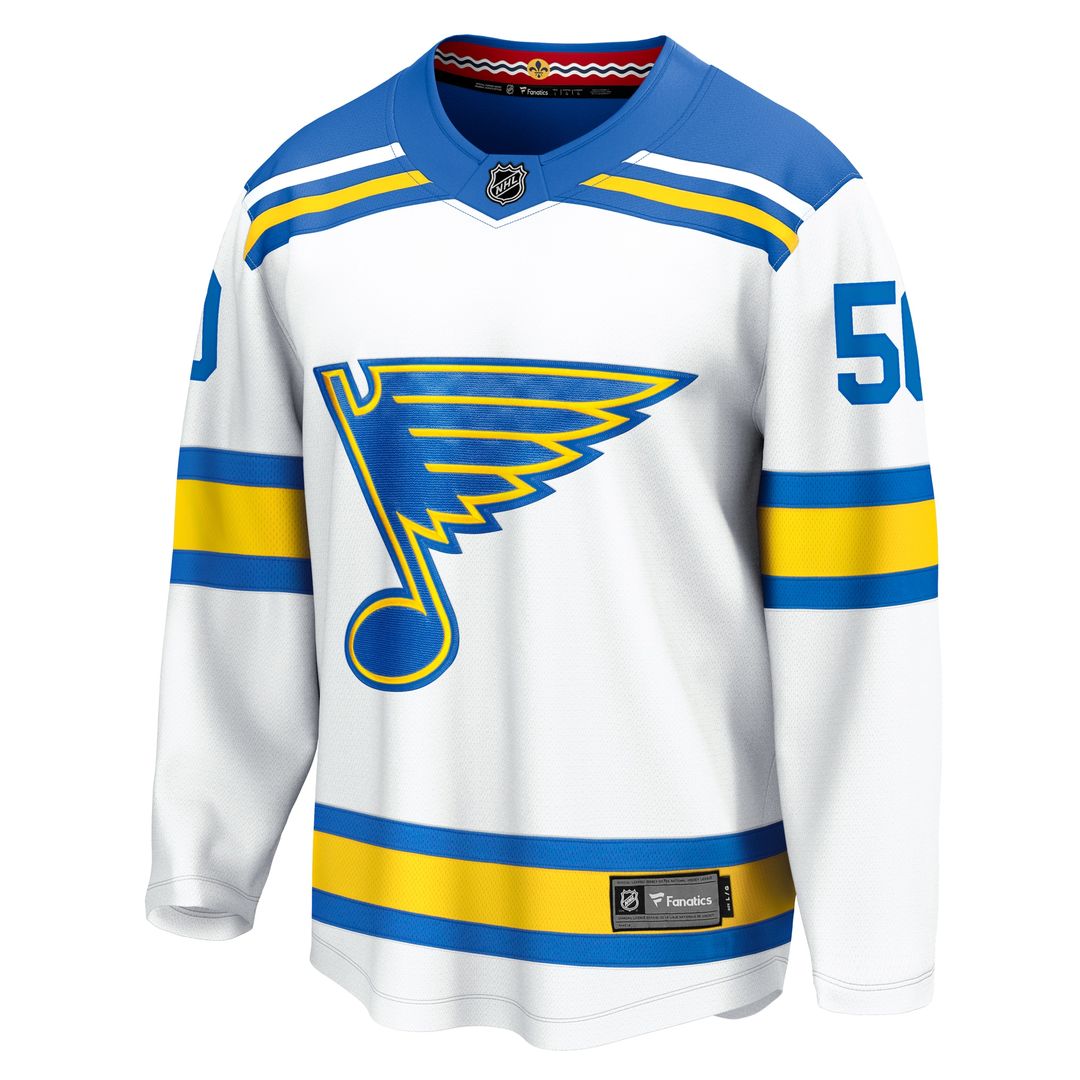 Jordan Binnington St. Louis Blues Fanatics Home Breakaway Player Jersey - Blue