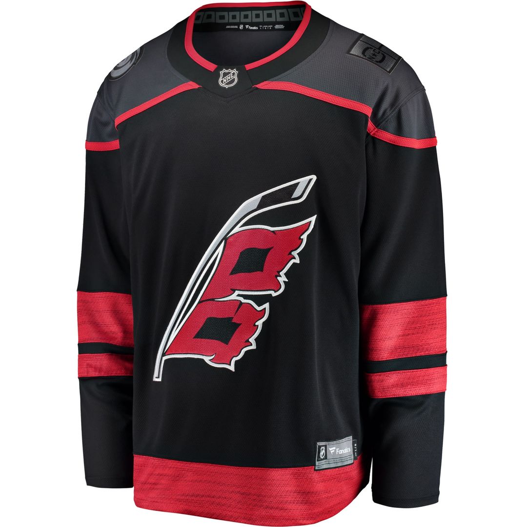 Carolina Hurricanes Fanatics Home Breakaway Jersey - Black