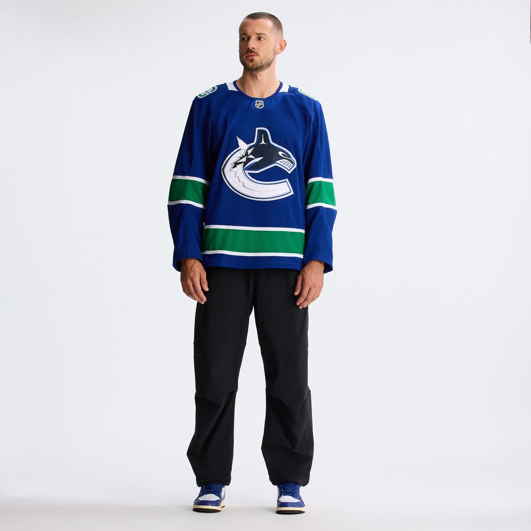 Vancouver Canucks Fanatics Home Authentic Pro Jersey - Blue