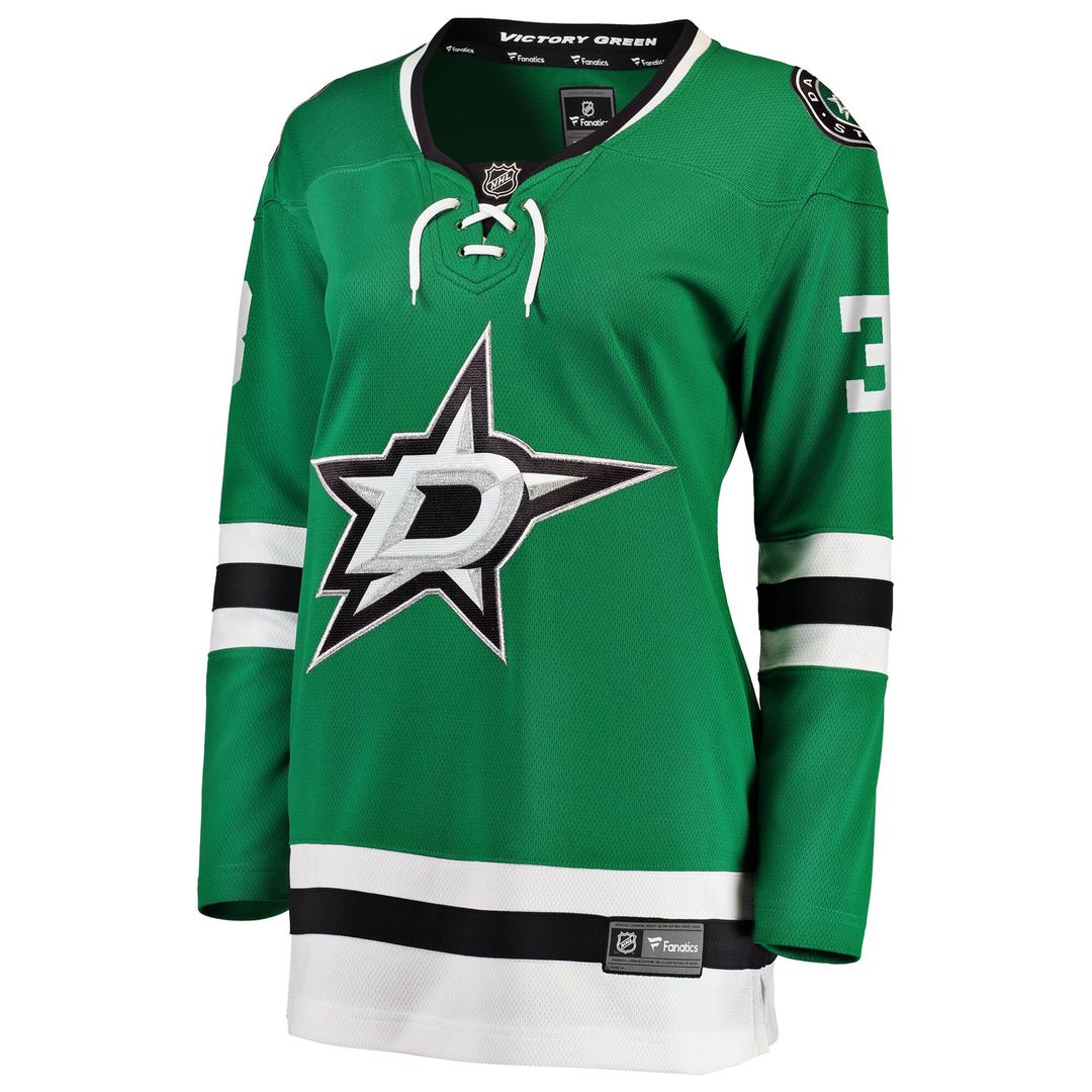 John Klingberg Dallas Stars Fanatics Women's Breakaway Player Jersey - Kelly Green