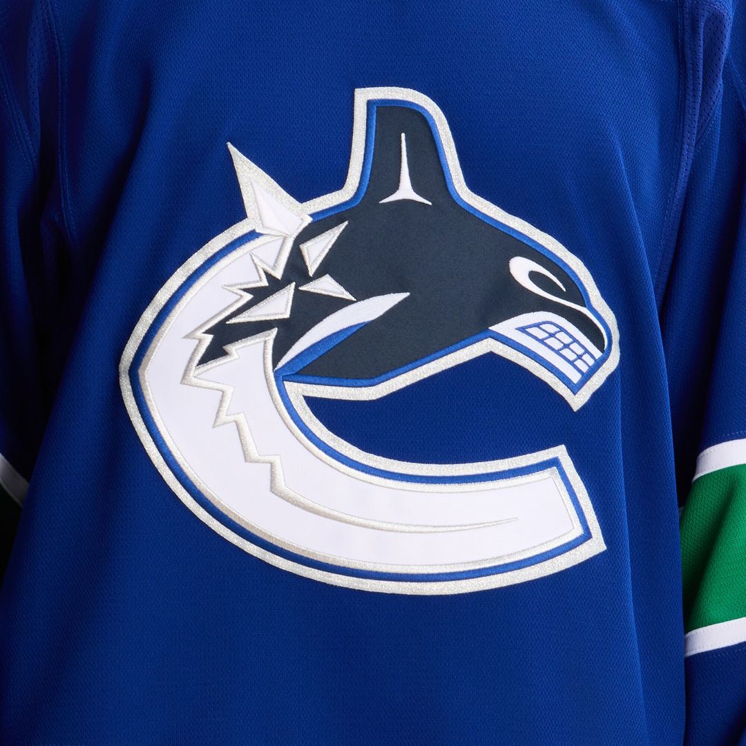 Vancouver Canucks Fanatics Home Authentic Pro Jersey - Blue