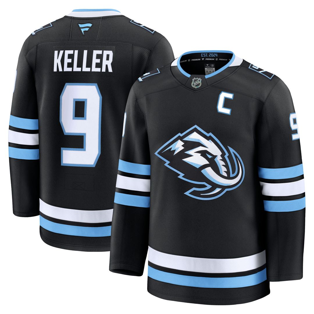 Clayton Keller Utah Mammoth Fanatics Away Premium Player Jersey - White