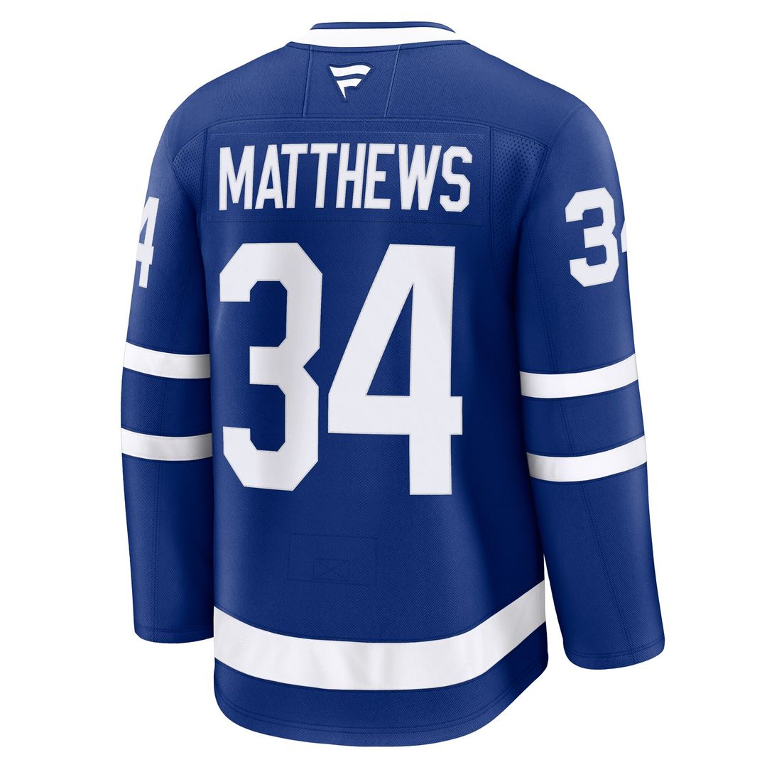 Auston Matthews Toronto Maple Leafs Fanatics Home Premium Jersey - Blue