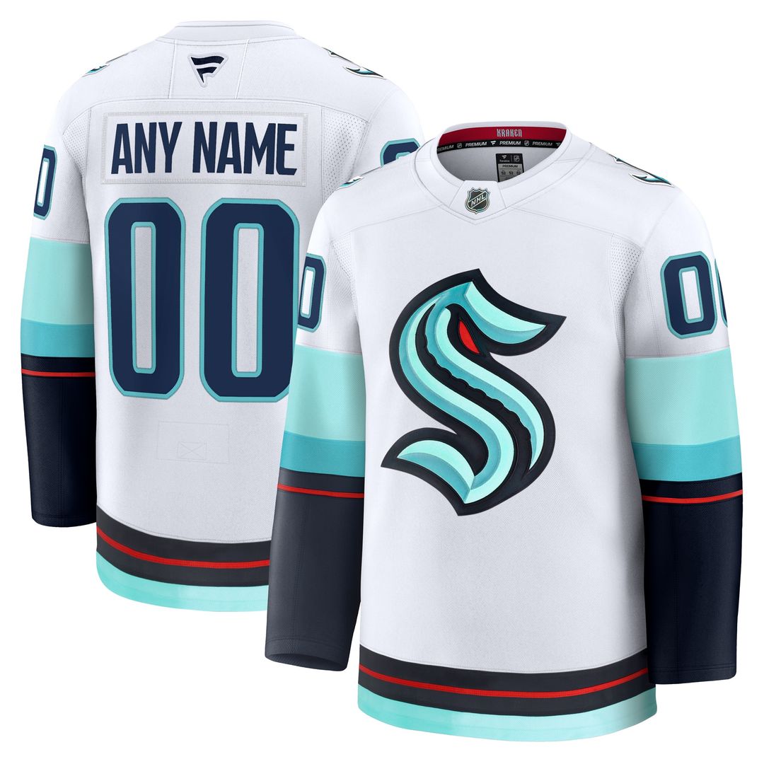 Seattle Kraken Fanatics Alternate Premium Custom Jersey - Black