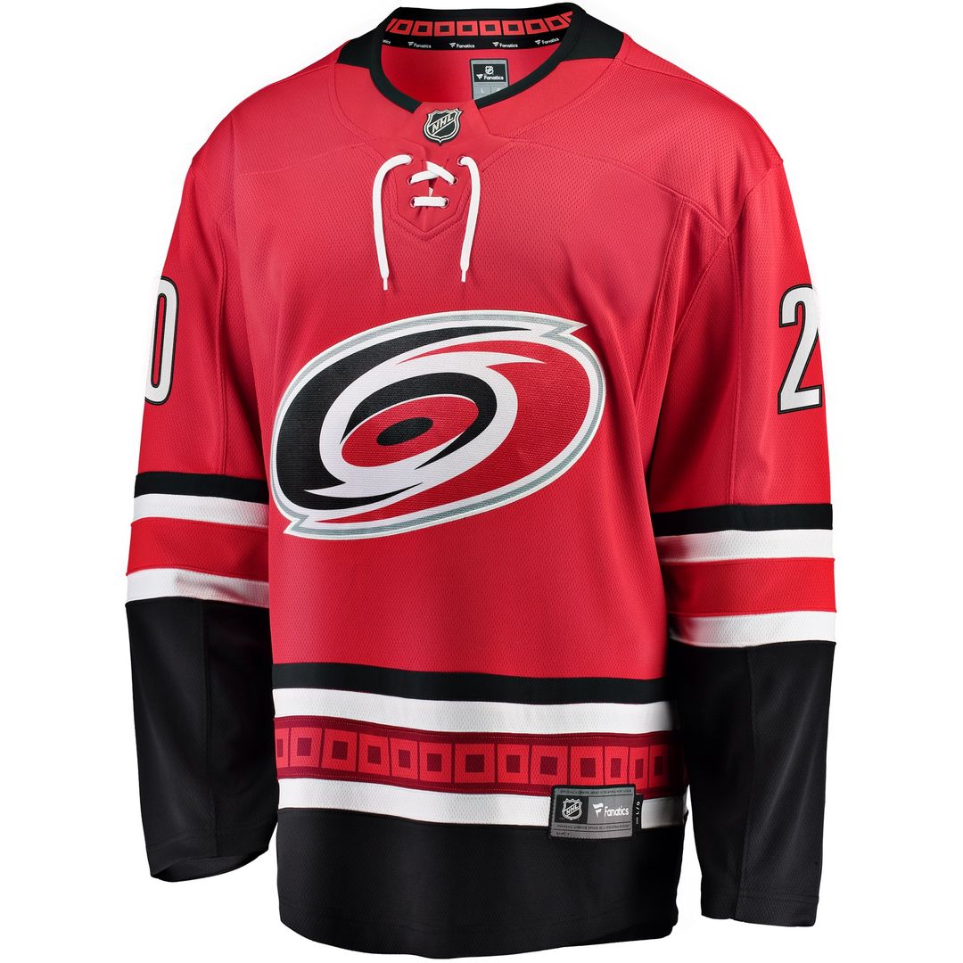 Sebastian Aho Carolina Hurricanes Fanatics Home Breakaway Jersey - Black