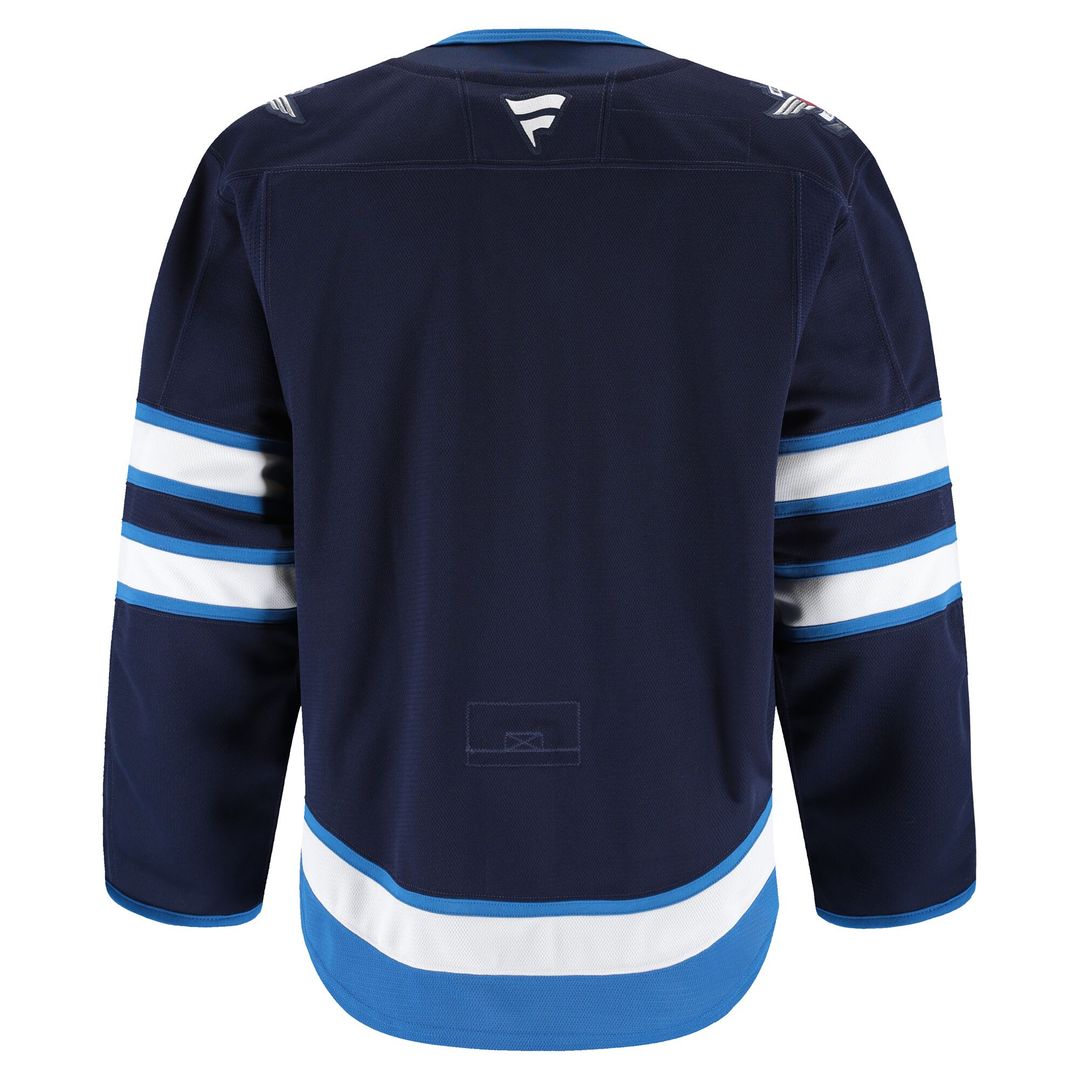 Winnipeg Jets Fanatics Home Authentic Pro Jersey - Navy