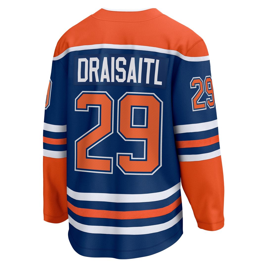 Leon Draisaitl Edmonton Oilers Fanatics Home Breakaway Jersey - Royal