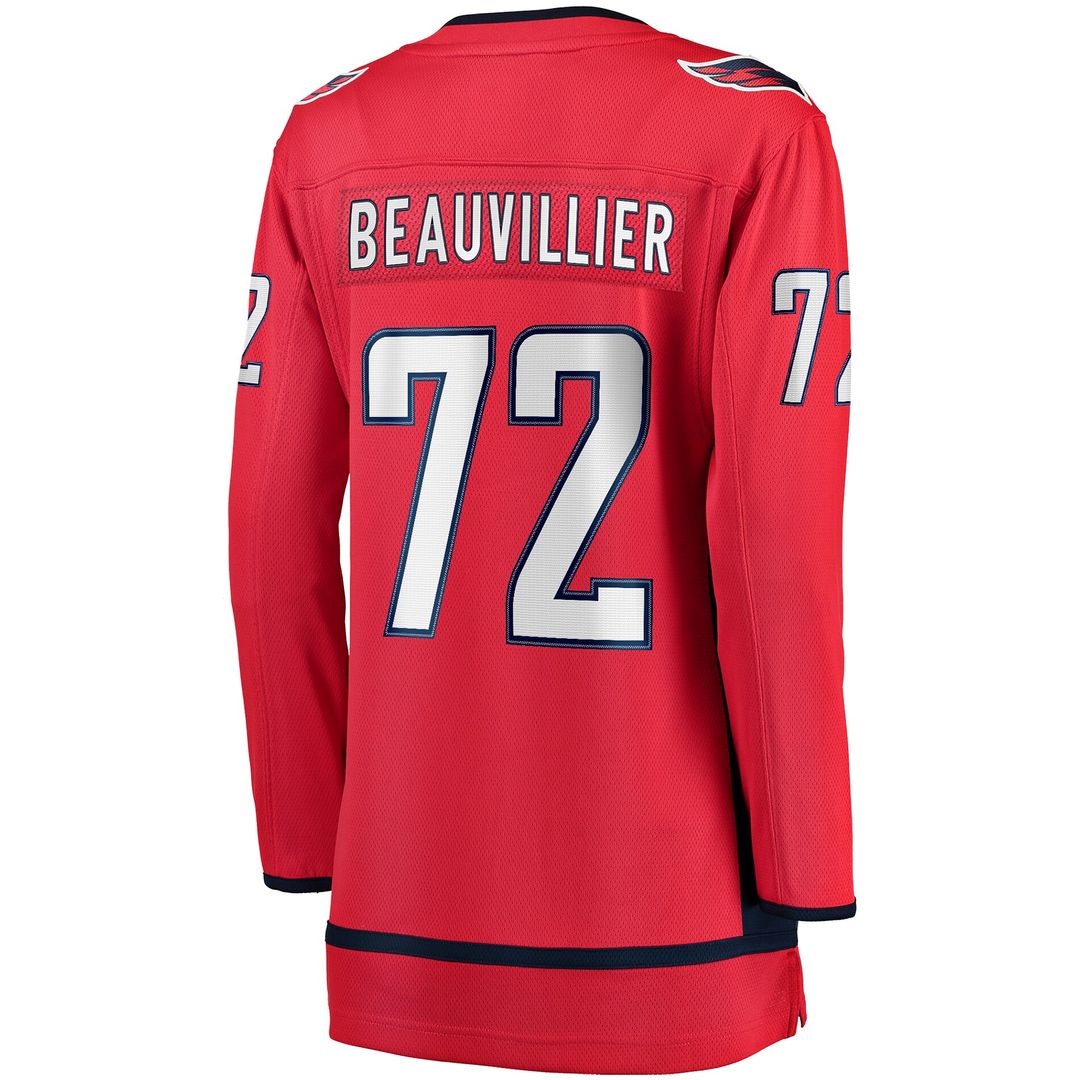 Anthony Beauvillier Washington Capitals Fanatics Women's Home Breakaway Player Jersey - Red