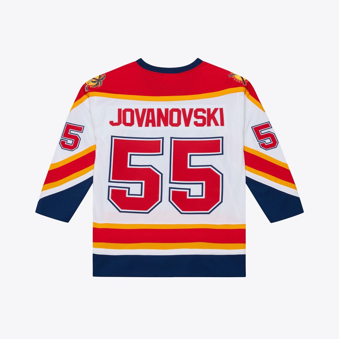 Ed Jovanovski Florida Panthers Mitchell & Ness 1996 Power Play Jersey - White