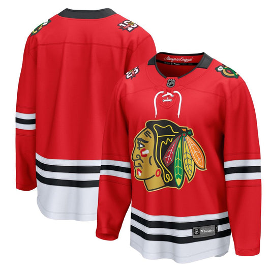 Chicago Blackhawks Fanatics Centennial Breakaway Jersey - Red