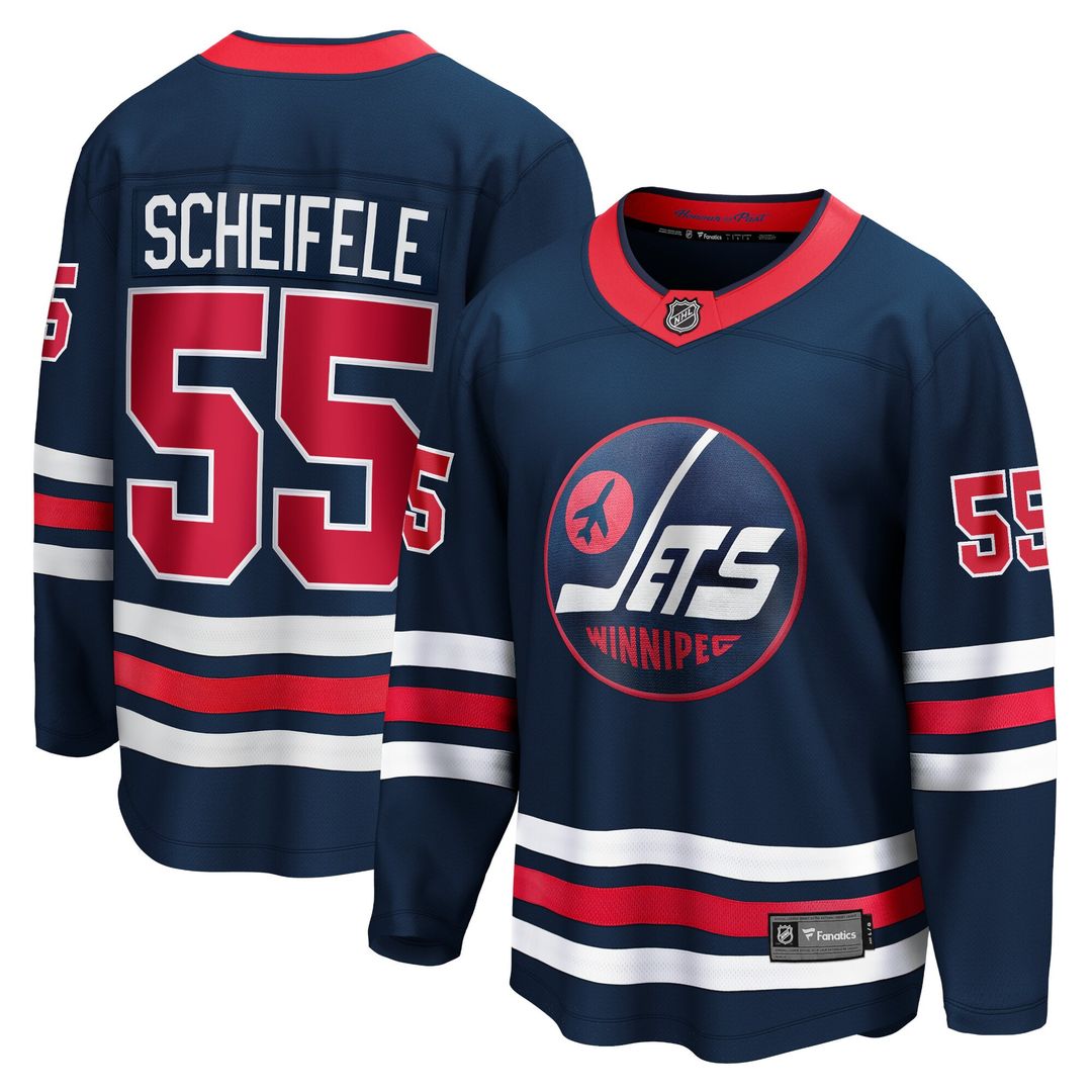 Mark Scheifele Winnipeg Jets Fanatics Breakaway Jersey - Navy