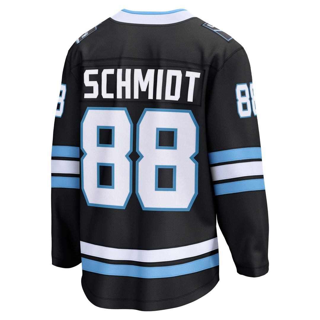 Nate Schmidt Utah Mammoth Fanatics Home Breakaway Player Jersey - Black