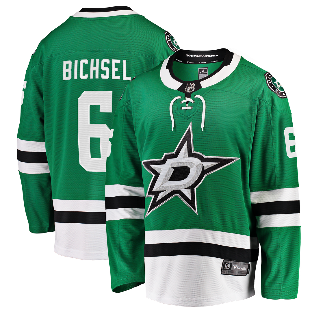 Lian Bichsel Dallas Stars Fanatics Home Breakaway Jersey - Kelly Green