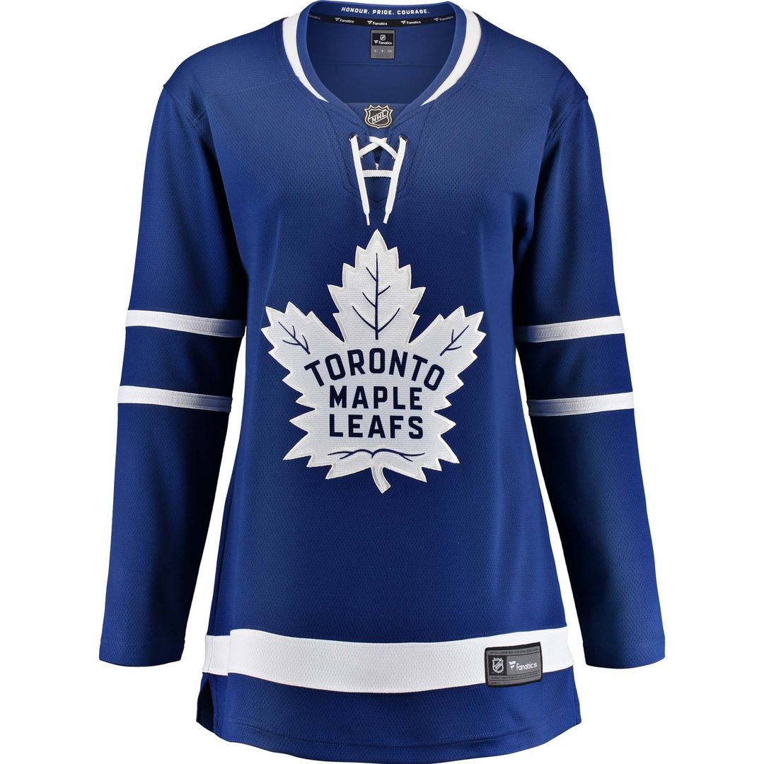 Toronto Maple Leafs Fanatics Women's Home Breakaway Jersey - Blue