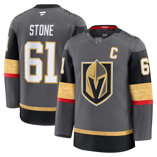 Mark Stone Vegas Golden Knights Fanatics Alternate Premium Jersey - Gray