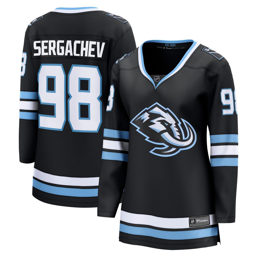 Mikhail Sergachev Utah Mammoth Fanatics Women's Home Breakaway Player Jersey - Black