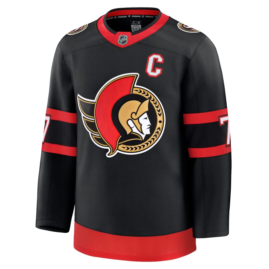 Brady Tkachuk Ottawa Senators Fanatics Home Premium Jersey - Black