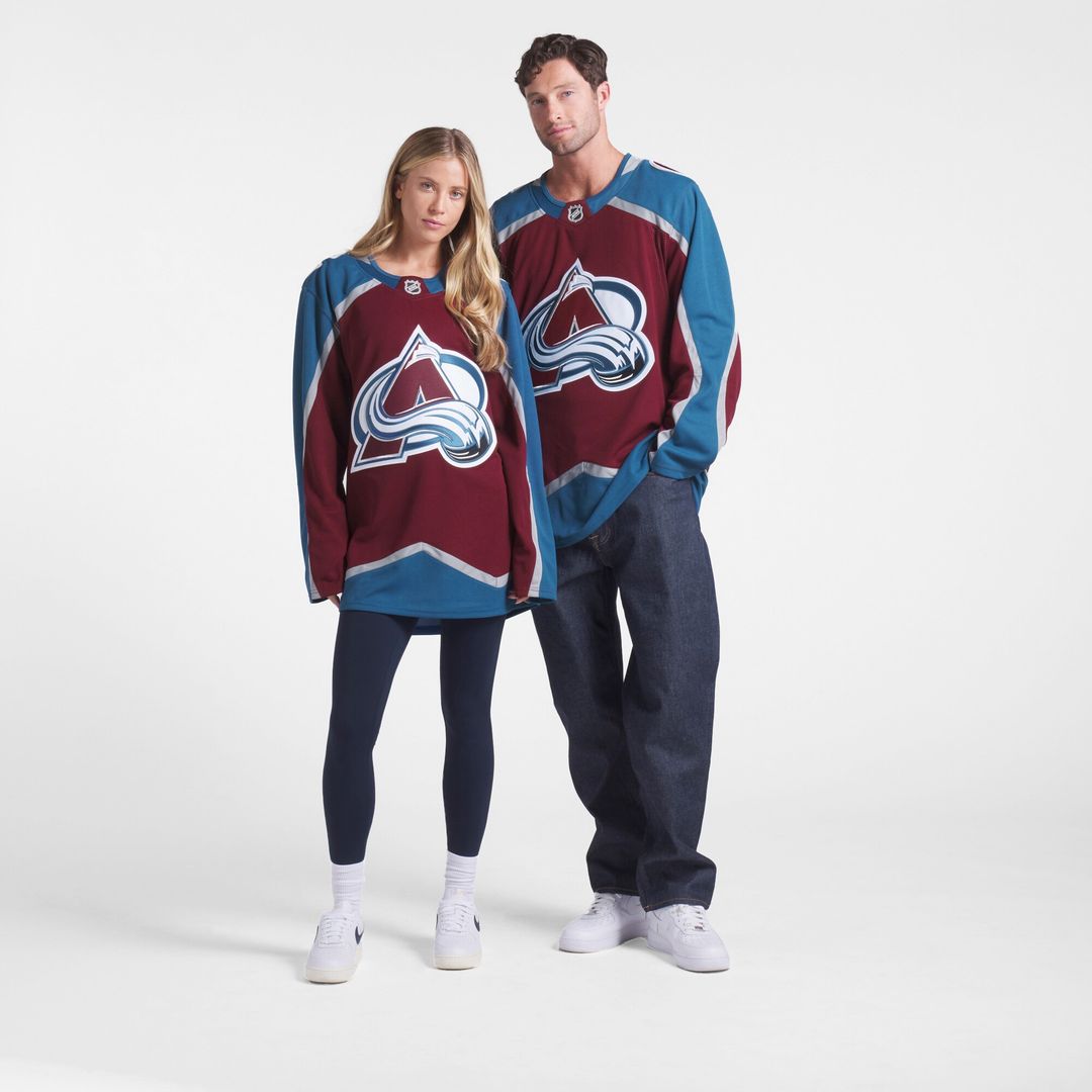 Colorado Avalanche Fanatics Alternate Heritage Premium Jersey - Blue