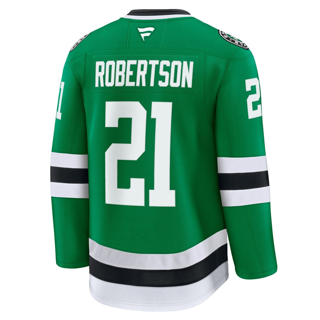 Jason Robertson Dallas Stars Fanatics Home Premium Jersey - Kelly Green