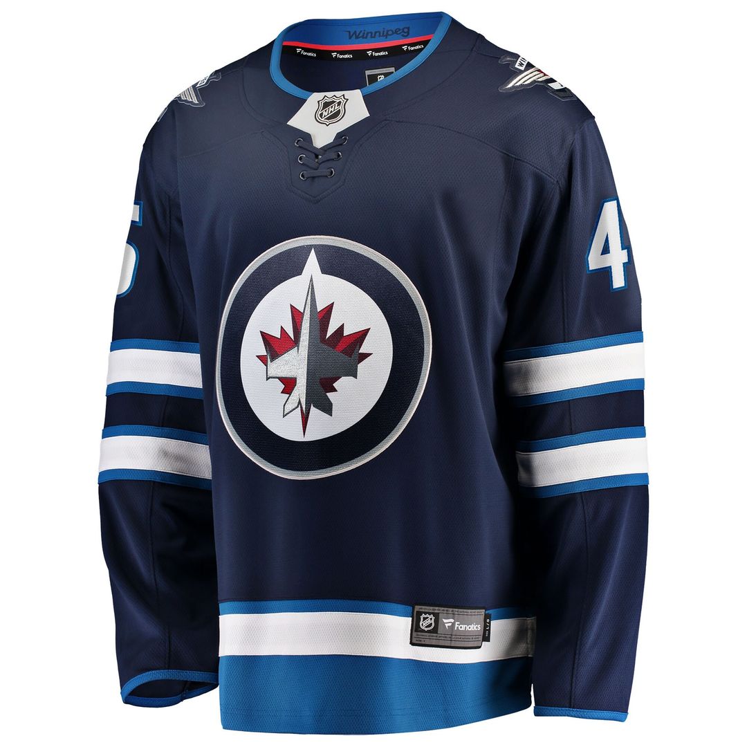Cole Koepke Winnipeg Jets Fanatics Home Breakaway Jersey - Navy