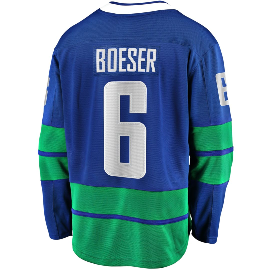 Brock Boeser Vancouver Canucks Fanatics Breakaway Jersey - Blue