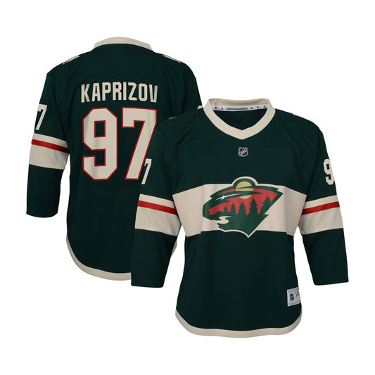 Kirill Kaprizov Minnesota Wild Youth Home Player Replica Jersey - Green
