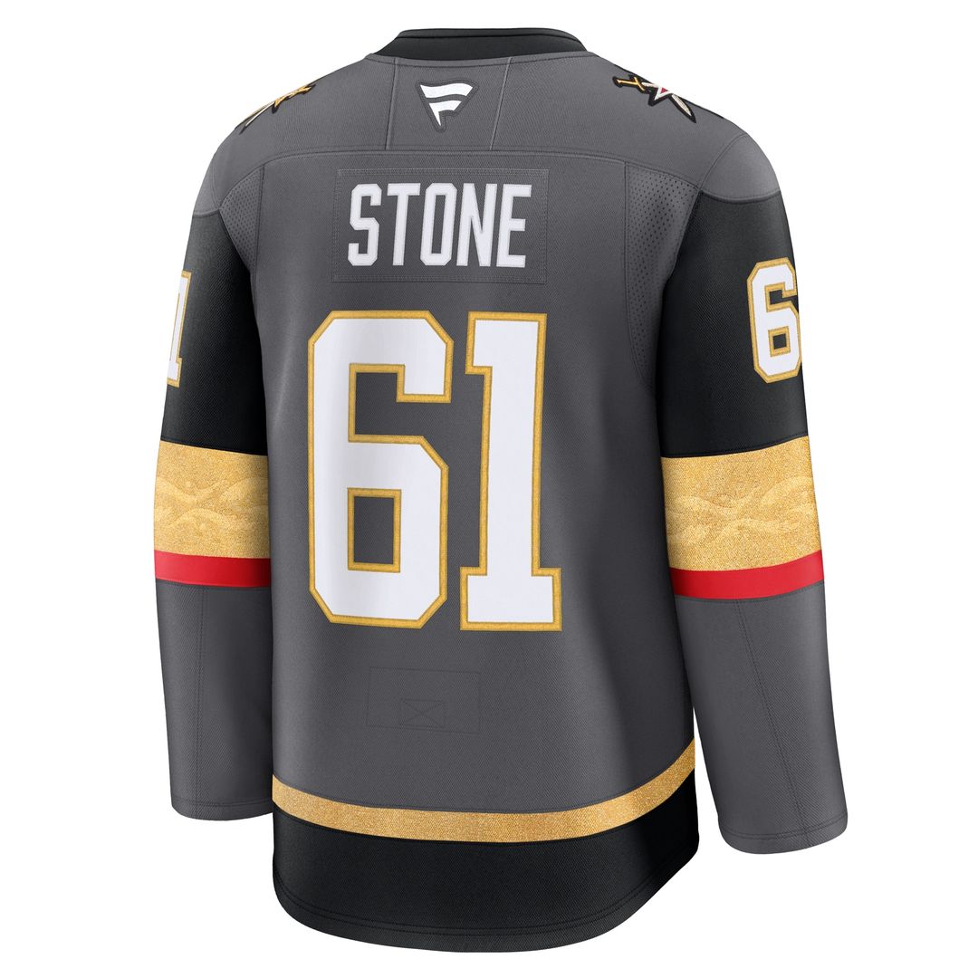 Mark Stone Vegas Golden Knights Fanatics Alternate Premium Jersey - Gray