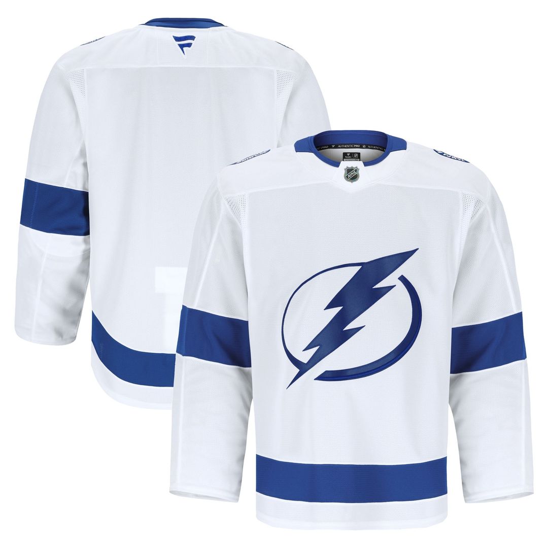 Tampa Bay Lightning Fanatics Alternate Authentic Pro Jersey - Black