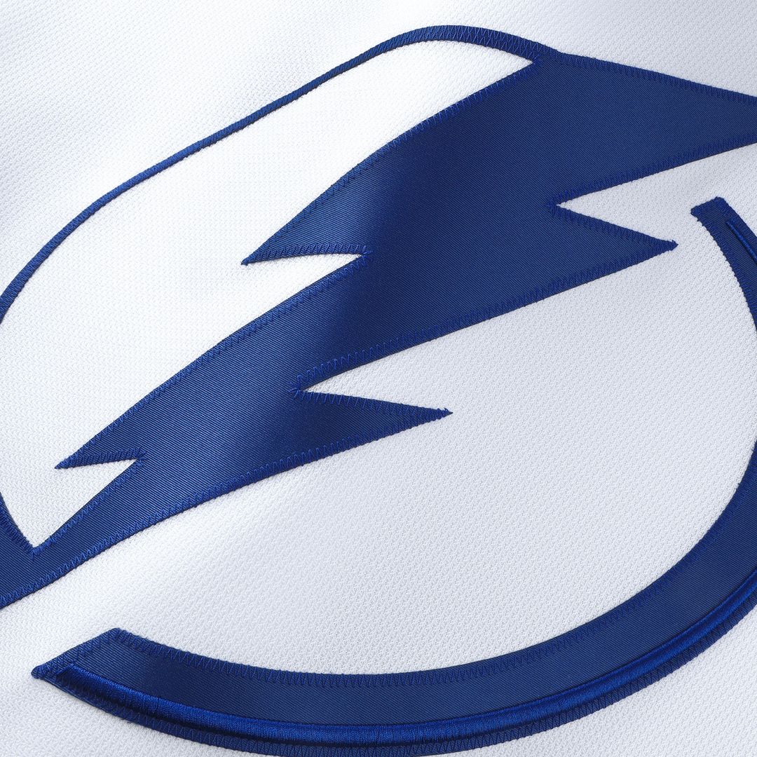 Tampa Bay Lightning Fanatics Away Authentic Pro Jersey - White