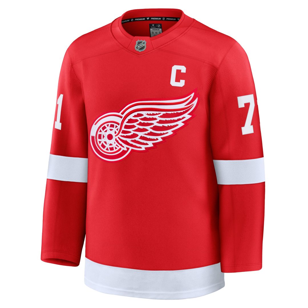 Dylan Larkin Detroit Red Wings Fanatics Home Premium Jersey - Red