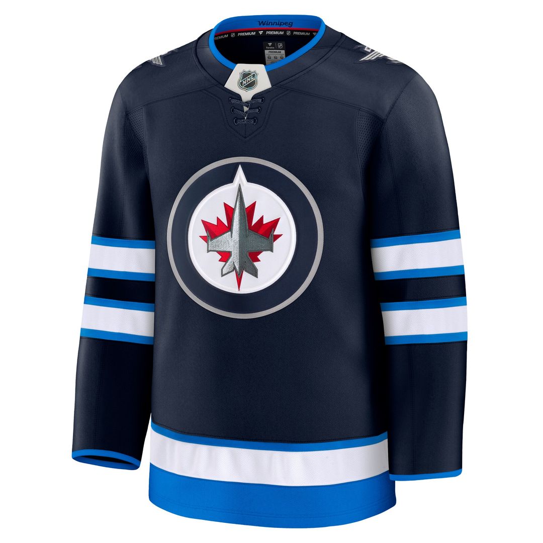 Winnipeg Jets Fanatics Home Premium Jersey - Navy