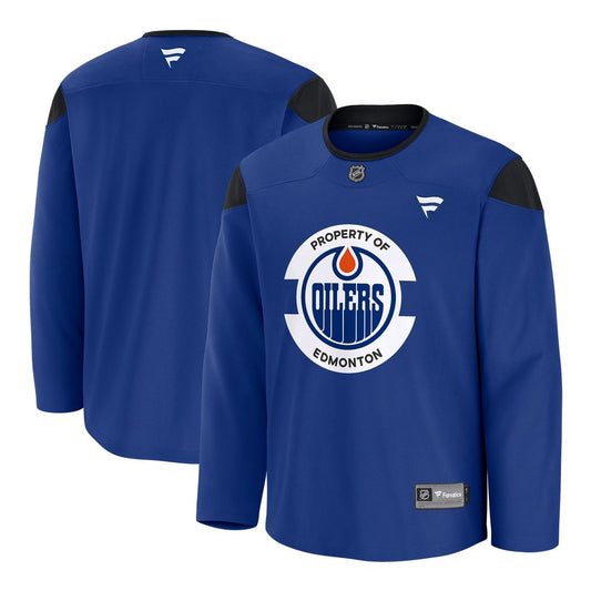 Edmonton Oilers Fanatics Practice Jersey - Royal