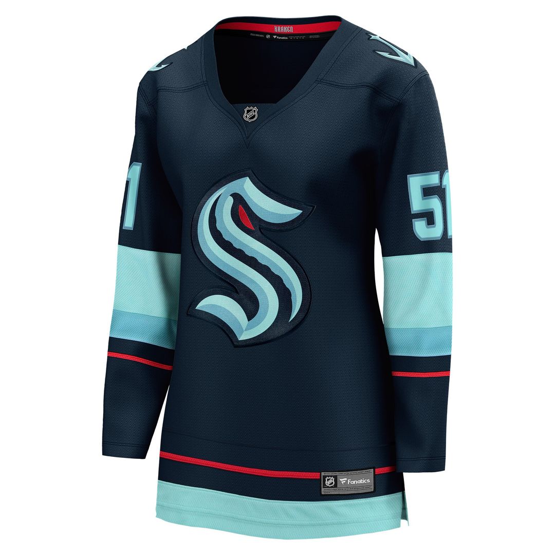 Shane Wright Seattle Kraken Fanatics Women's Home Breakaway Jersey - Deep Sea Blue