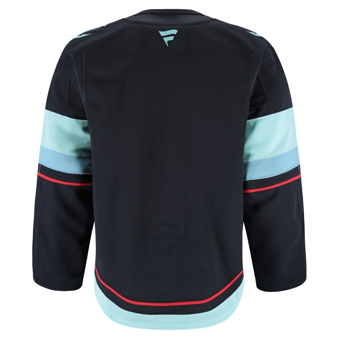 Seattle Kraken Fanatics Home Authentic Pro Jersey - Deep Sea Blue
