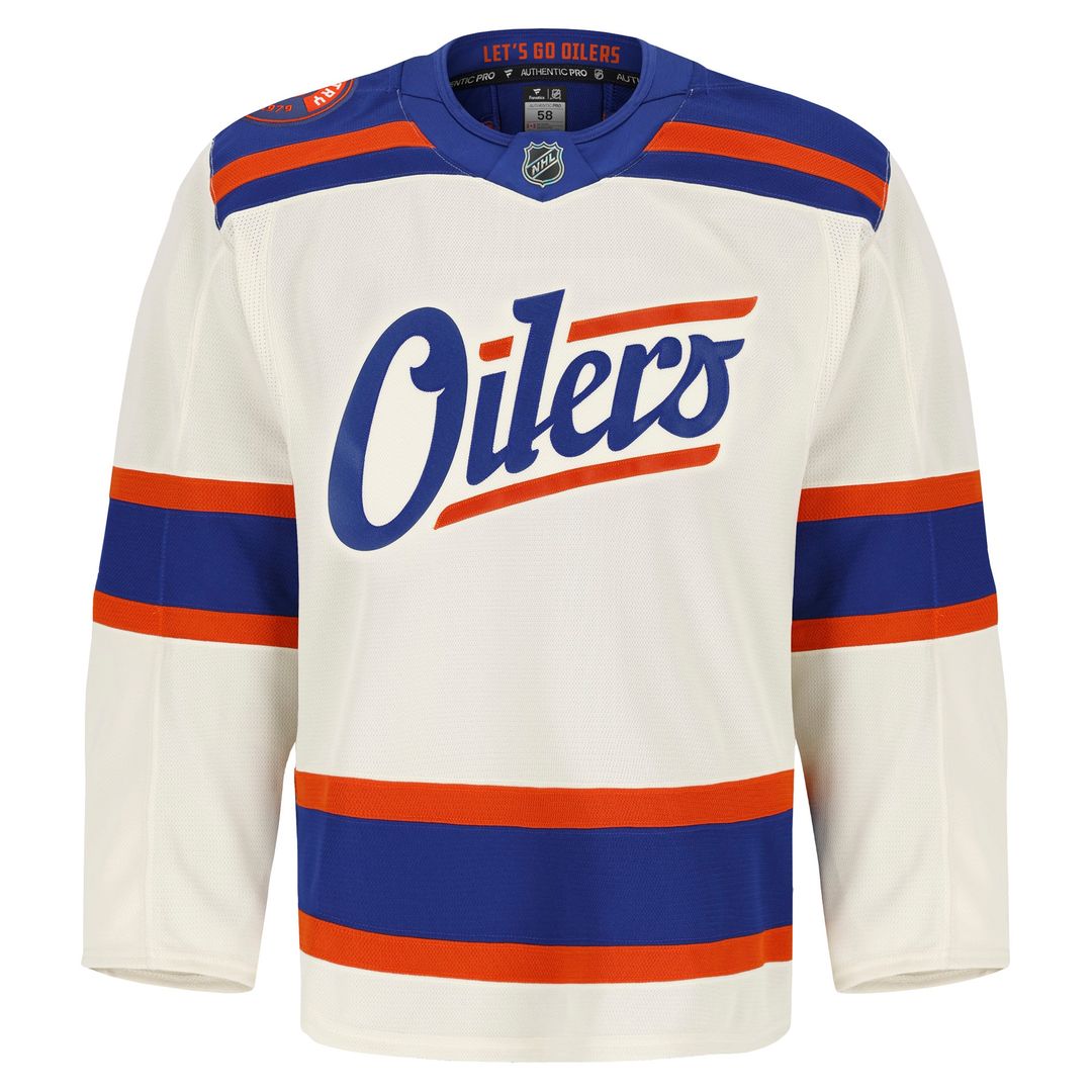 Edmonton Oilers Fanatics Home Authentic Pro Jersey - Royal