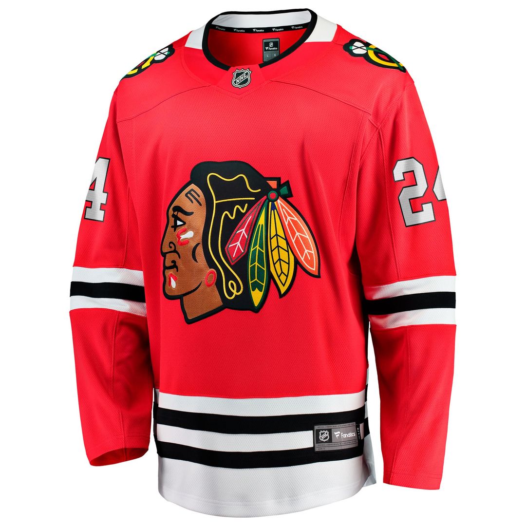 Sam Lafferty Chicago Blackhawks Fanatics Home Breakaway Jersey - Red