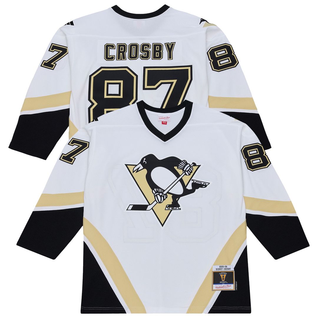 Sidney Crosby Pittsburgh Penguins Mitchell & Ness 2005 Power Play Jersey - White