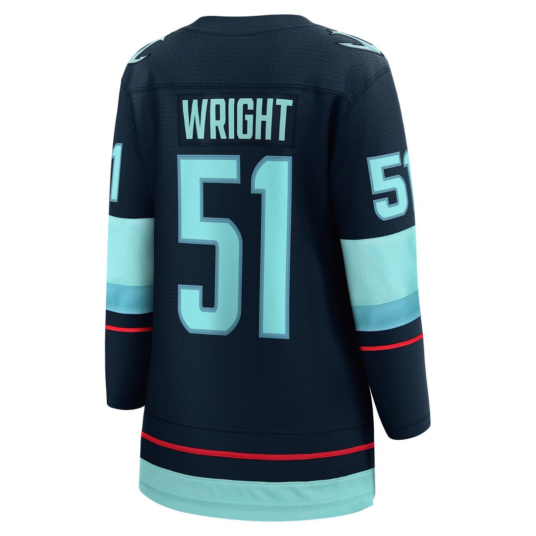Shane Wright Seattle Kraken Fanatics Women's Home Breakaway Jersey - Deep Sea Blue